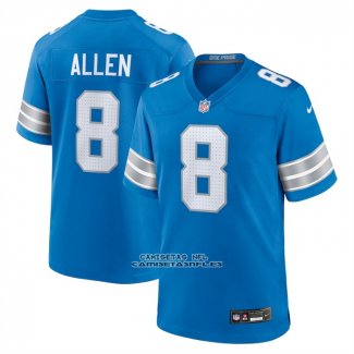 Camiseta NFL Game Detroit Lions Kyle Allen Azul