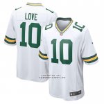 Camiseta NFL Game Green Bay Packers Jordan Love Blanco