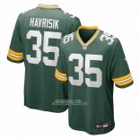 Camiseta NFL Game Green Bay Packers Lucas Havrisik Verde Camiseta NFL Game Green Bay Packers Lucas Havrisik Verde