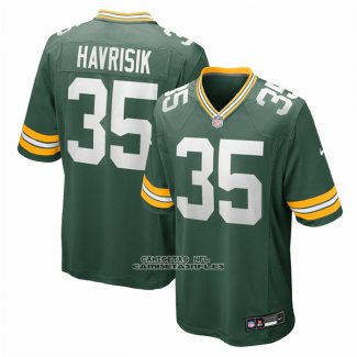 Camiseta NFL Game Green Bay Packers Lucas Havrisik Verde