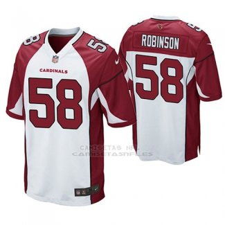 Camiseta NFL Game Hombre Arizona Cardinals Edmond Robinson Blanco