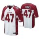 Camiseta NFL Game Hombre Arizona Cardinals Ezekiel Turner Blanco