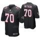 Camiseta NFL Game Hombre Atlanta Falcons Jake Matthews Negro