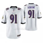 Camiseta NFL Game Hombre Baltimore Ravens Christian Lacouture Blanco