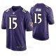 Camiseta NFL Game Hombre Baltimore Ravens Marquise Brown Violeta