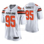 Camiseta NFL Game Hombre Cleveland Browns Myles Garrett Blanco Camiseta NFL Game Hombre Cleveland Browns Myles Garrett Blanco