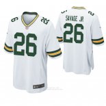 Camiseta NFL Game Hombre Green Bay Packers Darnell Savage Jr. Blanco