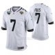 Camiseta NFL Game Hombre Jacksonville Jaguars Nick Foles 25th Aniversario Typename Blanco