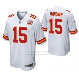 Camiseta NFL Game Hombre Kansas City Chiefs Patrick Mahomes Ii Blanco