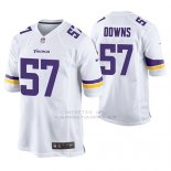 Camiseta NFL Game Hombre Minnesota Vikings Devante Downs Blanco
