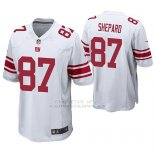 Camiseta NFL Game Hombre New York Giants Sterling Shepard Blanco