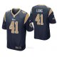 Camiseta NFL Game Hombre St Louis Rams David Long Azul2