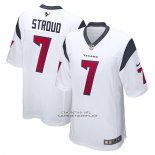 Camiseta NFL Game Houston Texans C.J. Stroud 2023 NFL Draft First Round Pick Blanco