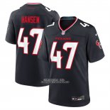 Camiseta NFL Game Houston Texans Louis Hansen Azul Marino Camiseta NFL Game Houston Texans Louis Hansen Azul Marino