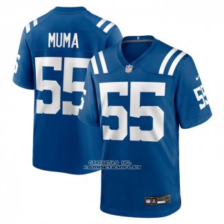Camiseta NFL Game Indianapolis Colts Chad Muma Royal