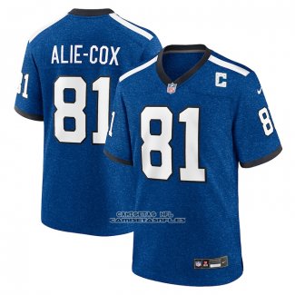 Camiseta NFL Game Indianapolis Colts Mo Alie Cox Indiana Nights Alterno Azul