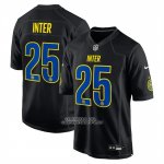 Camiseta NFL Game Inter Milan 2025 Futbol X Nfl Negro