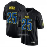 Camiseta NFL Game Inter Milan 2025 Futbol X Nfl Negro