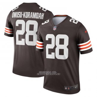 Camiseta NFL Game Jeremiah Owusu-koramoah Cleveland Browns Legend-brown