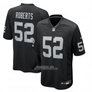 Camiseta NFL Game Las Vegas Raiders Elandon Roberts Negro