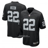 Camiseta NFL Game Las Vegas Raiders Keisean Nixon Negro