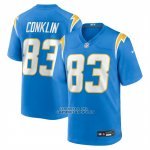 Camiseta NFL Game Los Angeles Chargers Tyler Conklin Azul
