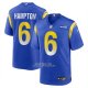 Camiseta NFL Game Los Angeles Rams Nick Hampton Azul