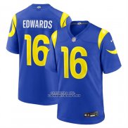 Camiseta NFL Game Los Angeles Rams Tru Edwards Jugador Royal