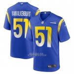 Camiseta NFL Game Los Angeles Rams Zach VanValkenburg Azul