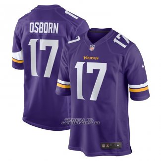 Camiseta NFL Game Minnesota Vikings K.j. Osborn Violeta