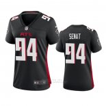 Camiseta NFL Game Mujer Atlanta Falcons Deadrin Senat 2020 Negro