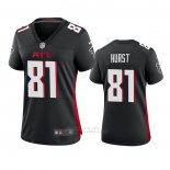 Camiseta NFL Game Mujer Atlanta Falcons Hayden Hurst 2020 Negro