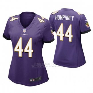 Camiseta NFL Game Mujer Baltimore Ravens Marlon Humphrey Violeta