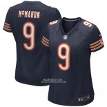 Camiseta NFL Game Mujer Chicago Bears Jim Mcmahon Retired Azul