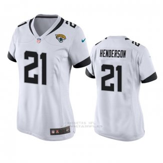 Camiseta NFL Game Mujer Jacksonville Jaguars C.j. Henderson Blanco