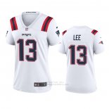 Camiseta NFL Game Mujer New England Patriots Marqise Lee Blanco