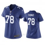 Camiseta NFL Game Mujer New York Giants Andrew Thomas Azul