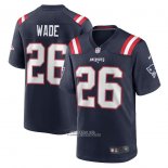 Camiseta NFL Game New England Patriots Shaun Wade Azul