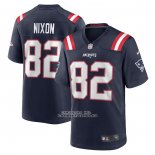 Camiseta NFL Game New England Patriots Tre Nixon Azul