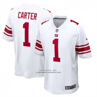 Camiseta NFL Game New York Giants Abdul Carter First Round Pick Blanco