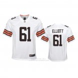 Camiseta NFL Game Nino Cleveland Browns Jordan Elliott 2020 Blanco