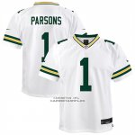 Camiseta NFL Game Nino Green Bay Packers Micah Parsons Blanco