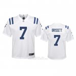 Camiseta NFL Game Nino Indianapolis Colts Jacoby Brissett 2020 Blanco