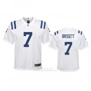 Camiseta NFL Game Nino Indianapolis Colts Jacoby Brissett 2020 Blanco