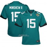 Camiseta NFL Game Nino Jacksonville Jaguars Gardner Minshew Ii Verde