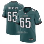 Camiseta NFL Game Philadelphia Eagles Lane Johnson Verde1