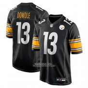 Camiseta NFL Game Pittsburgh Steelers Rico Dowdle Negro