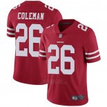 Camiseta NFL Game San Francisco 49ers 26 Tevin Coleman Rojo