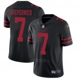 Camiseta NFL Game San Francisco 49ers 7 Colin Kaepernick Negro