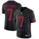 Camiseta NFL Game San Francisco 49ers 7 Colin Kaepernick Negro